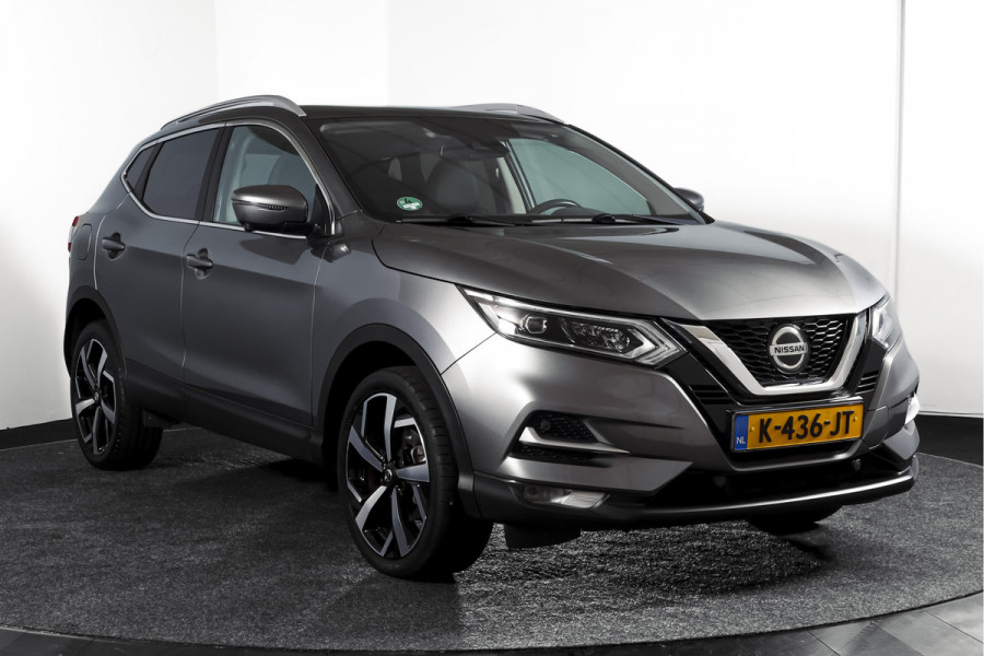 Nissan QASHQAI 1.3 DIG-T 158 PK Premium Edition - Automaat Orig. NL | Panodak | Trekhaak | Cruise | Stoelverw. | PDC | 360 Camera | NAV | ECC | Trekhaak | LM 19" |