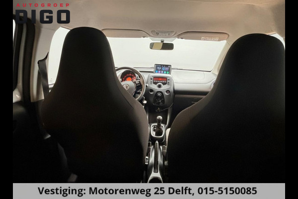 Toyota Aygo 1.0 VVT-i CORAL RED PACK 1e EIG. GARANTIE 7-2030* AIRCO. CARPLAY NAVI.PRIVACY GLASS. COMFORT PACK.100% OH
