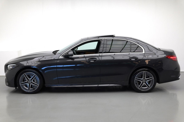 Mercedes-Benz C-Klasse C300e AMG Line |Pano|Burmester|Ambient|Trekhaak|Leder|
