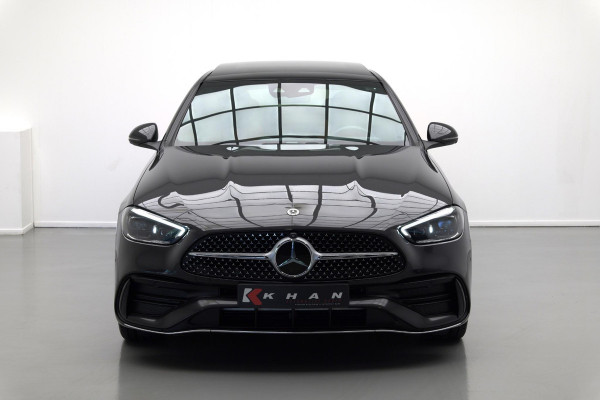 Mercedes-Benz C-Klasse C300e AMG Line |Pano|Burmester|Ambient|Trekhaak|Leder|