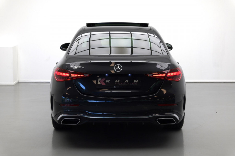 Mercedes-Benz C-Klasse C300e AMG Line |Pano|Burmester|Ambient|Trekhaak|Leder|