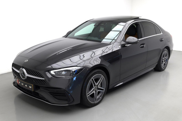 Mercedes-Benz C-Klasse C300e AMG Line |Pano|Burmester|Ambient|Trekhaak|Leder|