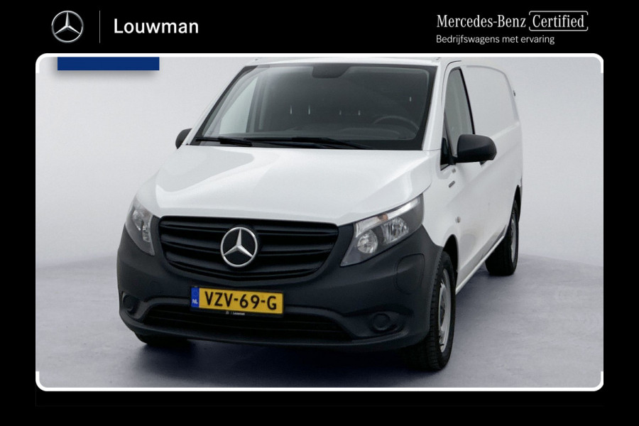 Mercedes-Benz eVito Lang 66 kWh 266km actieradius Snelladen Carplay Camera Mercedes Certified