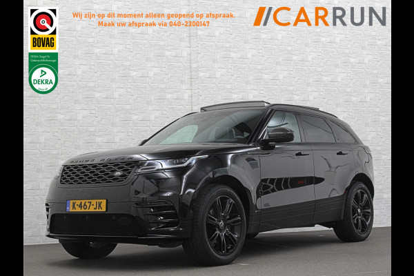 Land Rover Range Rover Velar 250 pk AWD R-Dynamic S | 360 Camera | Panorama | ACC | Leder | Meridian | 2021 |  Memory | Stoelventilatie | Carbon | Black-Optic | Sfeerverlichting | NL Auto | NAP | Dealer onderhouden. Btw Auto | 32825,= ex btw | 23925,= ex btw & ex bpm.