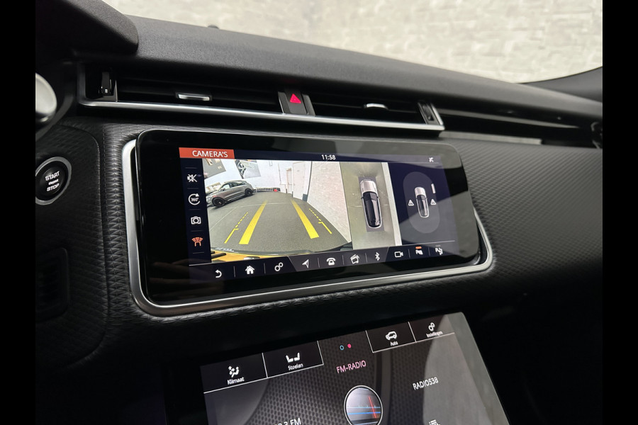Land Rover Range Rover Velar 250 pk AWD R-Dynamic S | 360 Camera | Panorama | ACC | Leder | Meridian | 2021 |  Memory | Stoelventilatie | Carbon | Black-Optic | Sfeerverlichting | NL Auto | NAP | Dealer onderhouden. Btw Auto | 32825,= ex btw | 23925,= ex btw & ex bpm.