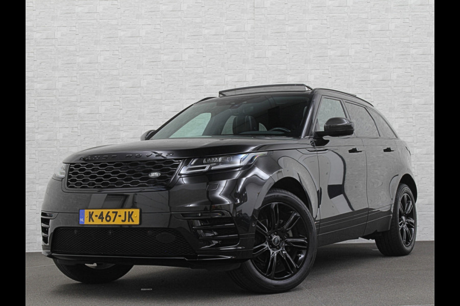 Land Rover Range Rover Velar 250 pk AWD R-Dynamic S | 360 Camera | Panorama | ACC | Leder | Meridian | 2021 |  Memory | Stoelventilatie | Carbon | Black-Optic | Sfeerverlichting | NL Auto | NAP | Dealer onderhouden. Btw Auto | 32825,= ex btw | 23925,= ex btw & ex bpm.