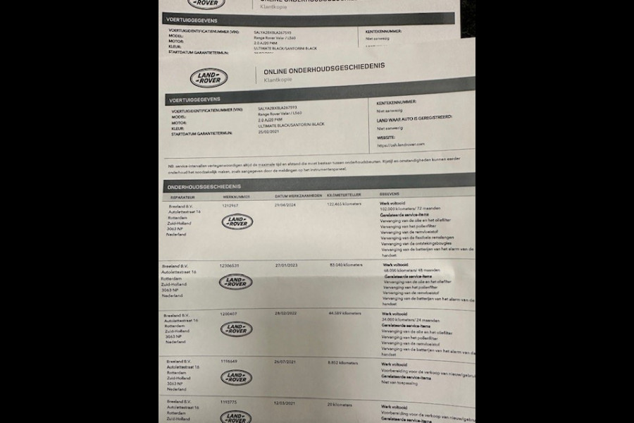 Land Rover Range Rover Velar 250 pk AWD R-Dynamic S | 360 Camera | Panorama | ACC | Leder | Meridian | 2021 |  Memory | Stoelventilatie | Carbon | Black-Optic | Sfeerverlichting | NL Auto | NAP | Dealer onderhouden. Btw Auto | 32825,= ex btw | 23925,= ex btw & ex bpm.