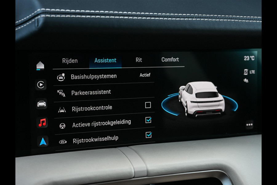Porsche Taycan Sport Turismo 4S 79 kWh | Panoramdak | Bose | HUD | Camera | Night Vision | Carbon Interieur | Sport Chrono | Achterasbesturing | 14-Wegs Memory Seats | Stoelverwarming V+A | Passagiers Display |
