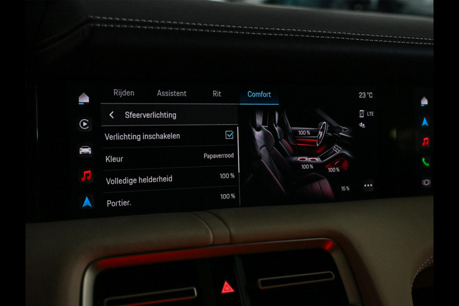 Porsche Taycan Sport Turismo 4S 79 kWh | Panoramdak | Bose | HUD | Camera | Night Vision | Carbon Interieur | Sport Chrono | Achterasbesturing | 14-Wegs Memory Seats | Stoelverwarming V+A | Passagiers Display |