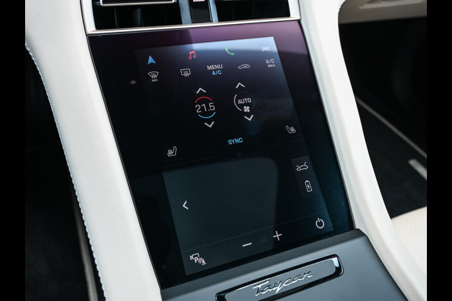 Porsche Taycan Sport Turismo 4S 79 kWh | Panoramdak | Bose | HUD | Camera | Night Vision | Carbon Interieur | Sport Chrono | Achterasbesturing | 14-Wegs Memory Seats | Stoelverwarming V+A | Passagiers Display |