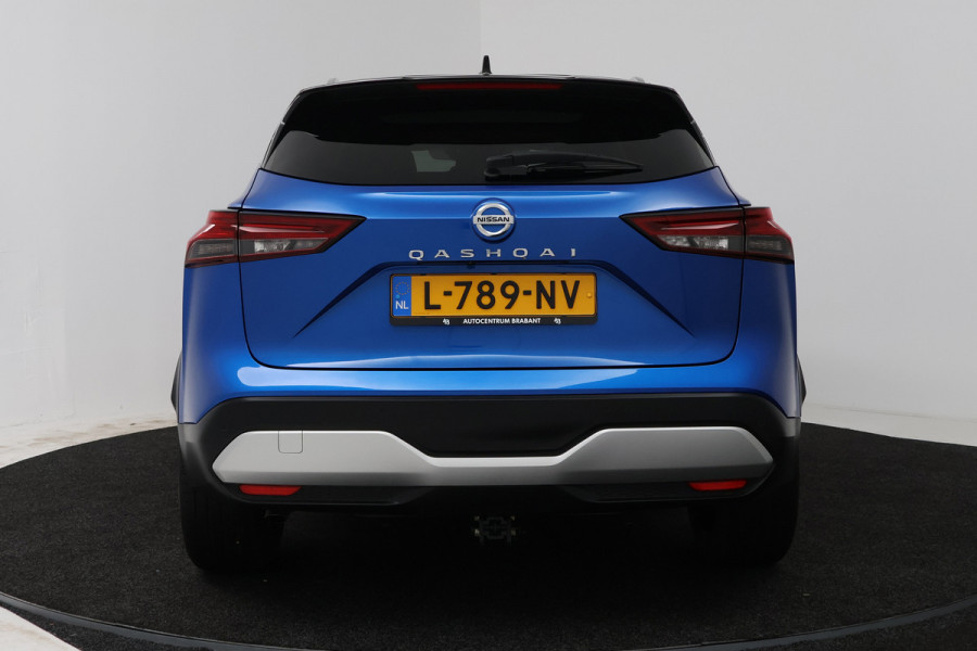 Nissan QASHQAI 1.3 MHEV Xtronic Tekna Plus (PANO, TREKHAAK, CAMERA, STUUR-/STOELVERWARMING, ELEKT. STOELEN, MEMORY)