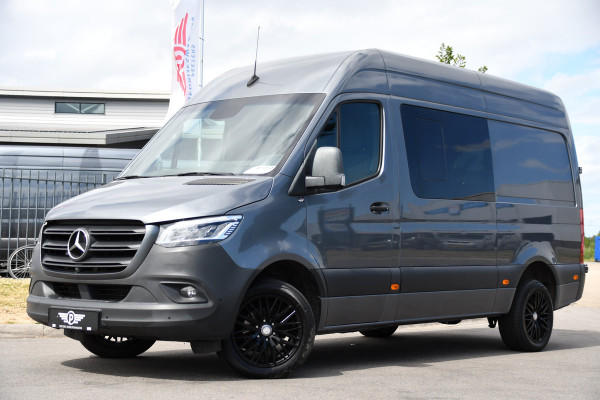 Mercedes-Benz Sprinter 319 V6 3.0 CDI L2H2 DC PB Edition 360 Camera, Cruise, Carplay, Automaat, LED, Stoelverwarming, 10,5'' Mbux, Multimedia, Geveerde stoel, 190pk, Trekhaak, Uniek!