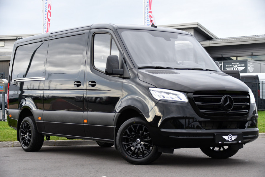 Mercedes-Benz Sprinter 317 1.9 CDI L2H1 RWD Black Edition Camera, Cruise, Carplay, 170pk, Automaat, LED, Multimedia,  Stoelverwarming, UNIEK