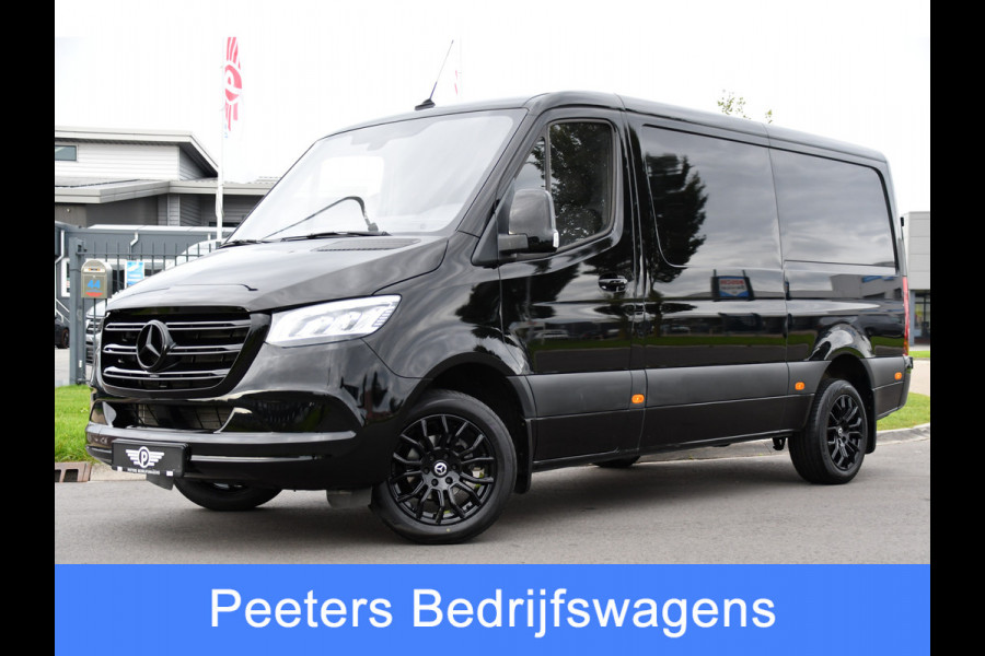 Mercedes-Benz Sprinter 317 1.9 CDI L2H1 RWD Black Edition Camera, Cruise, Carplay, 170pk, Automaat, LED, Multimedia,  Stoelverwarming, UNIEK