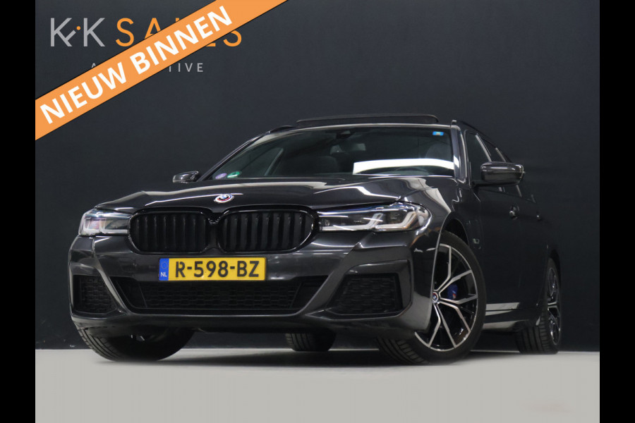 BMW 5 Serie Touring 530e M Sport [SCHUIFKANTELDAK, ELEKTRISCHE TREKHAAK, APPLE CARPLAY, STOELVERWARMING, MEMORY, DIGITAL DASH, CAMERA, CRUISE CONTROL, PDC V + A, NAVIGATIE, NIEUWSTAAT]