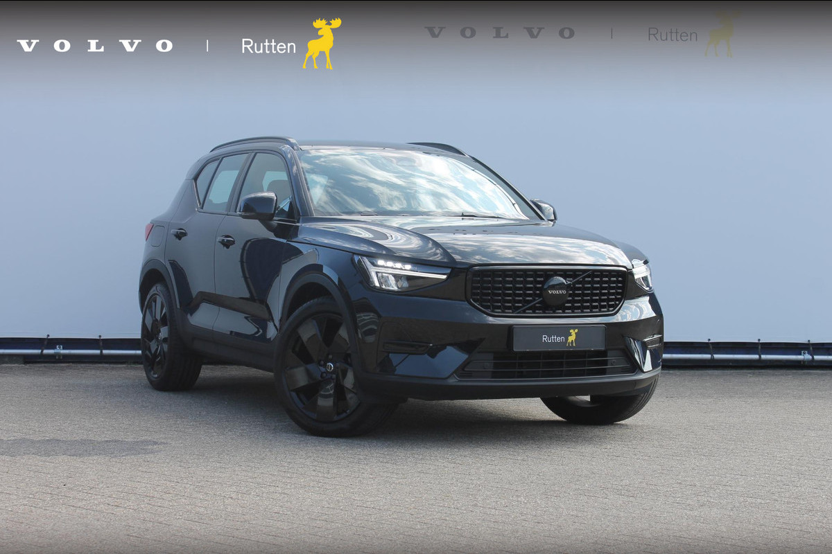 Volvo XC40 2.0 177PK Automaat Plus Black Edition Google infotainment / 20" lichtmetalen velgen / Getinte ramen vanaf de B-stijl / Verwarmbare zitplaatsen voor / Harman Kardon Audio installatie