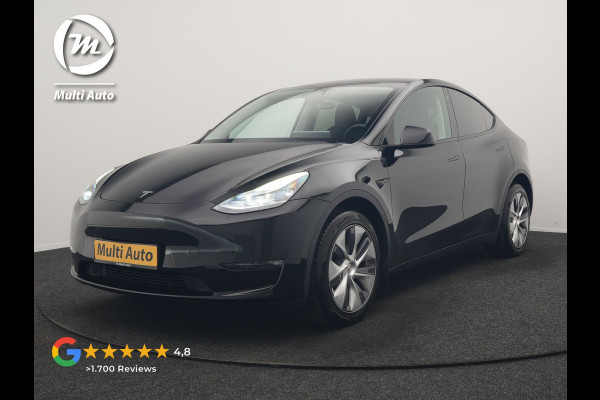 Tesla Model Y Long Range AWD 75 kWh 441pk | Full Self-Driving Capability | Panodak | Adaptive Cruise | Lederen Sportstoelen Memory & Verwarmd | Camera | Navigatie |