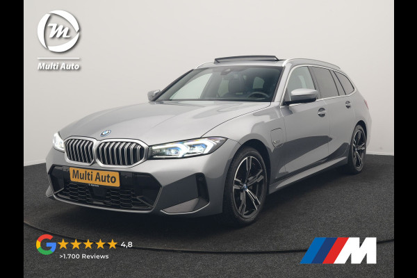 BMW 3 Serie Touring 320e M Sport PHEV SOH 95,9 Dealer O.H | Panodak | Adaptive Cruise | Head Up | Camera | Lederen Sportstoelen Memory & Verwarmd | Blis | Widescreen Navi | Keyless | Apple Carplay | DAB | 18"L.M | Plug In Hybrid