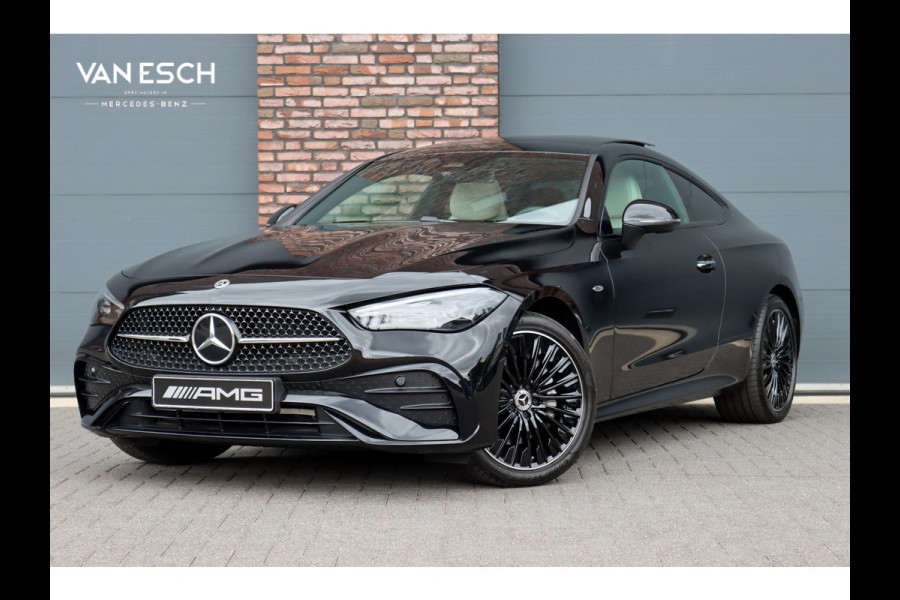 Mercedes-Benz CLE Coupé 300 e AMG Line | Panoramadak | Distronic | Massage | Stoelventilatie | Digital Light | Verwarmd Stuurwiel | Memory | Keyless Go | Leder |