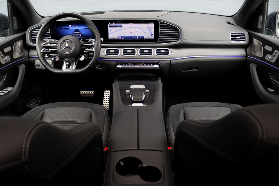 Mercedes-Benz GLE AMG 53 Hybrid 4MATIC+ | Luchtvering | Comfortpakket+ Achter | MBUX Tablet | Panoramadak | Trekhaak | Burmester | Memory | Surround Camera | HUD | Keyless Go | Nappa Leder | Augmented Reality |