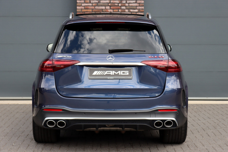 Mercedes-Benz GLE AMG 53 Hybrid 4MATIC+ | Luchtvering | Comfortpakket+ Achter | MBUX Tablet | Panoramadak | Trekhaak | Burmester | Memory | Surround Camera | HUD | Keyless Go | Nappa Leder | Augmented Reality |