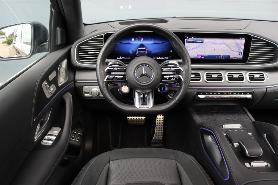 Mercedes-Benz GLE AMG 53 Hybrid 4MATIC+ | Luchtvering | Comfortpakket+ Achter | MBUX Tablet | Panoramadak | Trekhaak | Burmester | Memory | Surround Camera | HUD | Keyless Go | Nappa Leder | Augmented Reality |