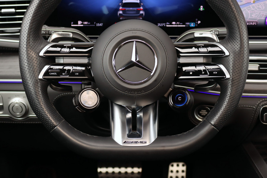 Mercedes-Benz GLE AMG 53 Hybrid 4MATIC+ | Luchtvering | Comfortpakket+ Achter | MBUX Tablet | Panoramadak | Trekhaak | Burmester | Memory | Surround Camera | HUD | Keyless Go | Nappa Leder | Augmented Reality |
