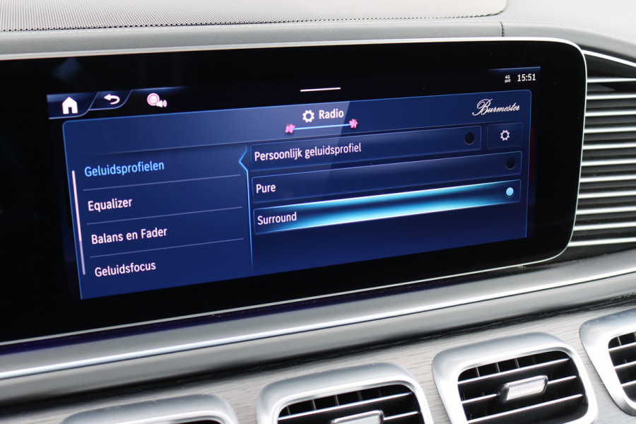 Mercedes-Benz GLE AMG 53 Hybrid 4MATIC+ | Luchtvering | Comfortpakket+ Achter | MBUX Tablet | Panoramadak | Trekhaak | Burmester | Memory | Surround Camera | HUD | Keyless Go | Nappa Leder | Augmented Reality |