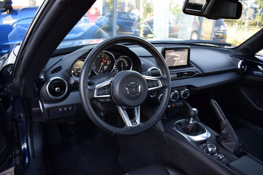 Mazda MX-5 RF 2.0 SkyActiv-G 184 Exclusive-Line | Hardtop | 184pk | Bose | Leer | Stoelverwarming