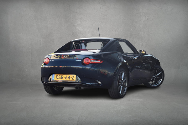 Mazda MX-5 RF 2.0 SkyActiv-G 184 Exclusive-Line | Hardtop | 184pk | Bose | Leer | Stoelverwarming