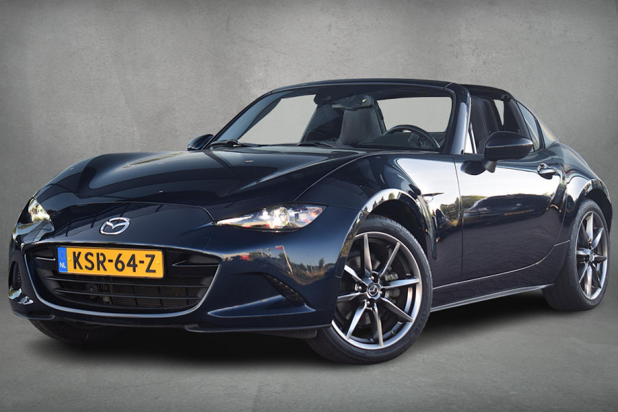 Mazda MX-5 RF 2.0 SkyActiv-G 184 Exclusive-Line | Hardtop | 184pk | Bose | Leer | Stoelverwarming