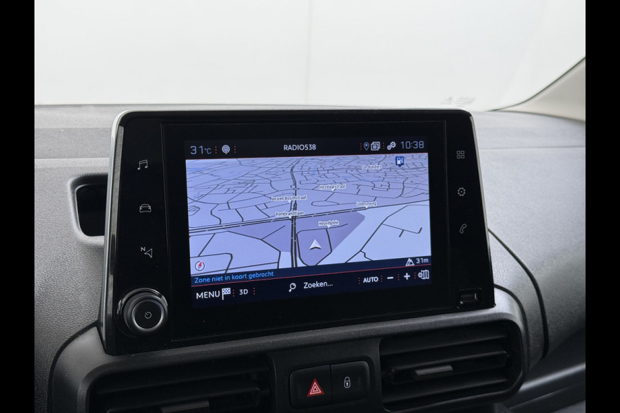 Peugeot Partner 1.5HDI 102PK Lang L2 Navi Airco Apple Carplay Android Auto Cruise Control Pdc Premium Bluetooth DAB Tussenwand Schuifdeur Achterdeuren Euro 6 1e Eigenaar Dealeronderhouden Origineel Nederlandse Auto