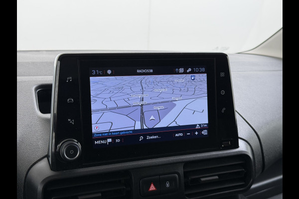 Peugeot Partner 1.5HDI 102PK Lang L2 Navi Airco Apple Carplay Android Auto Cruise Control Pdc Premium Bluetooth DAB Tussenwand Schuifdeur Achterdeuren Euro 6 1e Eigenaar Dealeronderhouden Origineel Nederlandse Auto