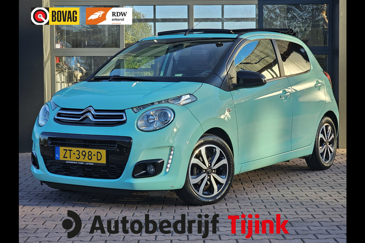 Citroën C1 1.0 VTi Airscape Shine | Cabrio | Automaat | Airco | Camera | Connecting Box | Elektro pakket | Zwarte grill |