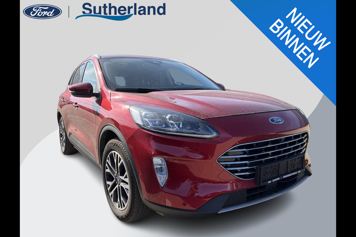 Ford Kuga 2.5 PHEV Titanium X | Wegklapbare trekhaak | Adaptive cruise control | Half leder | Bang&Olufsen | Camera | Dodehoeksensoren | Elektrische achterklep