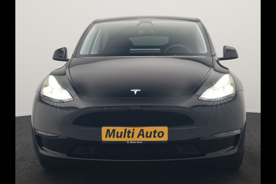 Tesla Model Y Long Range AWD 75 kWh 441pk | Full Self-Driving Capability | Panodak | Adaptive Cruise | Lederen Sportstoelen Memory & Verwarmd | Camera | Navigatie |