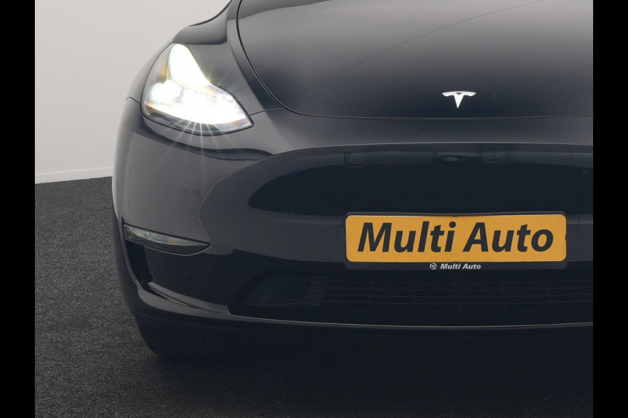 Tesla Model Y Long Range AWD 75 kWh 441pk | Full Self-Driving Capability | Panodak | Adaptive Cruise | Lederen Sportstoelen Memory & Verwarmd | Camera | Navigatie |