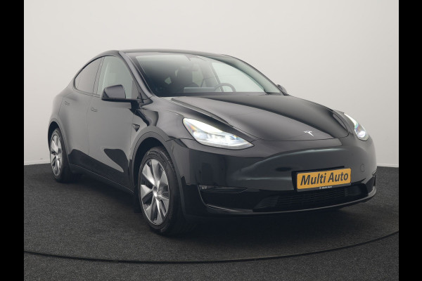 Tesla Model Y Long Range AWD 75 kWh 441pk | Full Self-Driving Capability | Panodak | Adaptive Cruise | Lederen Sportstoelen Memory & Verwarmd | Camera | Navigatie |