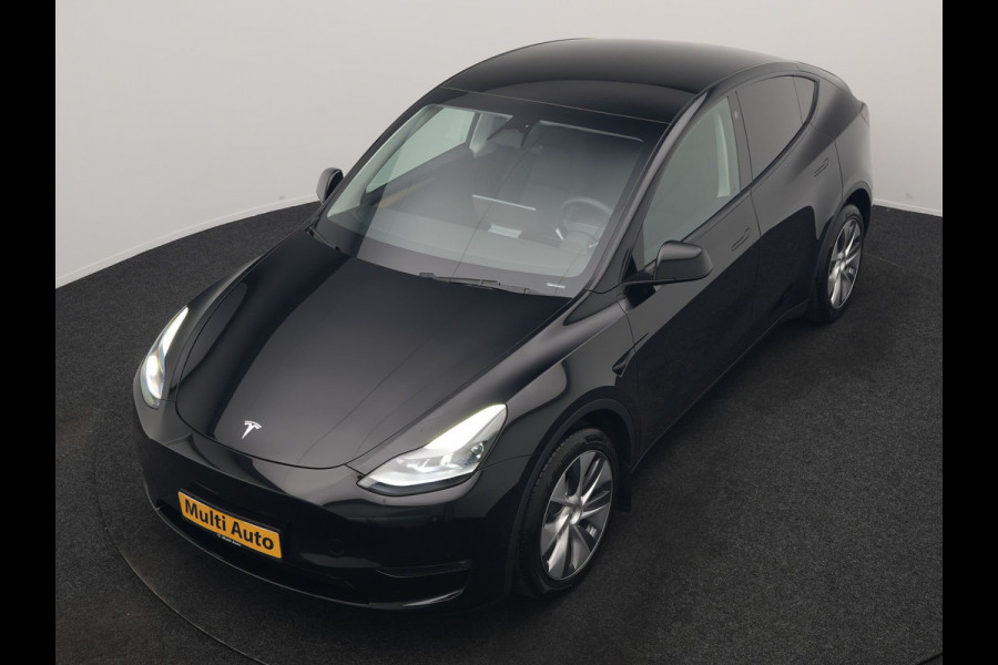 Tesla Model Y Long Range AWD 75 kWh 441pk | Full Self-Driving Capability | Panodak | Adaptive Cruise | Lederen Sportstoelen Memory & Verwarmd | Camera | Navigatie |