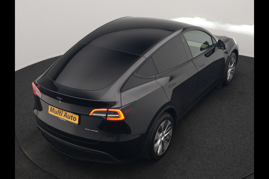 Tesla Model Y Long Range AWD 75 kWh 441pk | Full Self-Driving Capability | Panodak | Adaptive Cruise | Lederen Sportstoelen Memory & Verwarmd | Camera | Navigatie |