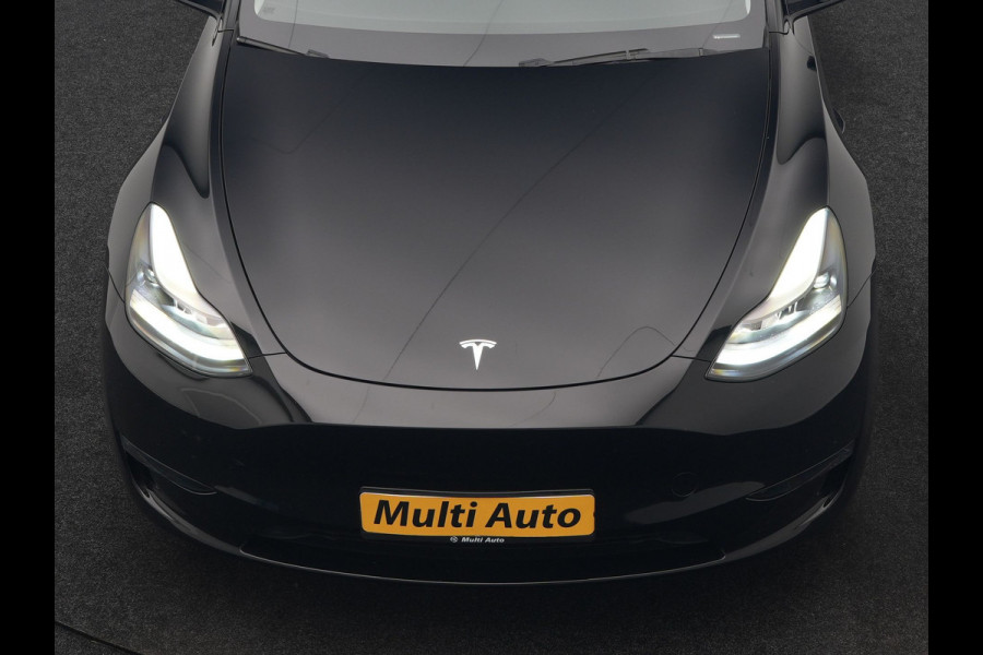 Tesla Model Y Long Range AWD 75 kWh 441pk | Full Self-Driving Capability | Panodak | Adaptive Cruise | Lederen Sportstoelen Memory & Verwarmd | Camera | Navigatie |