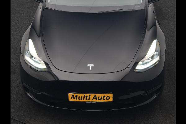 Tesla Model Y Long Range AWD 75 kWh 441pk | Full Self-Driving Capability | Panodak | Adaptive Cruise | Lederen Sportstoelen Memory & Verwarmd | Camera | Navigatie |