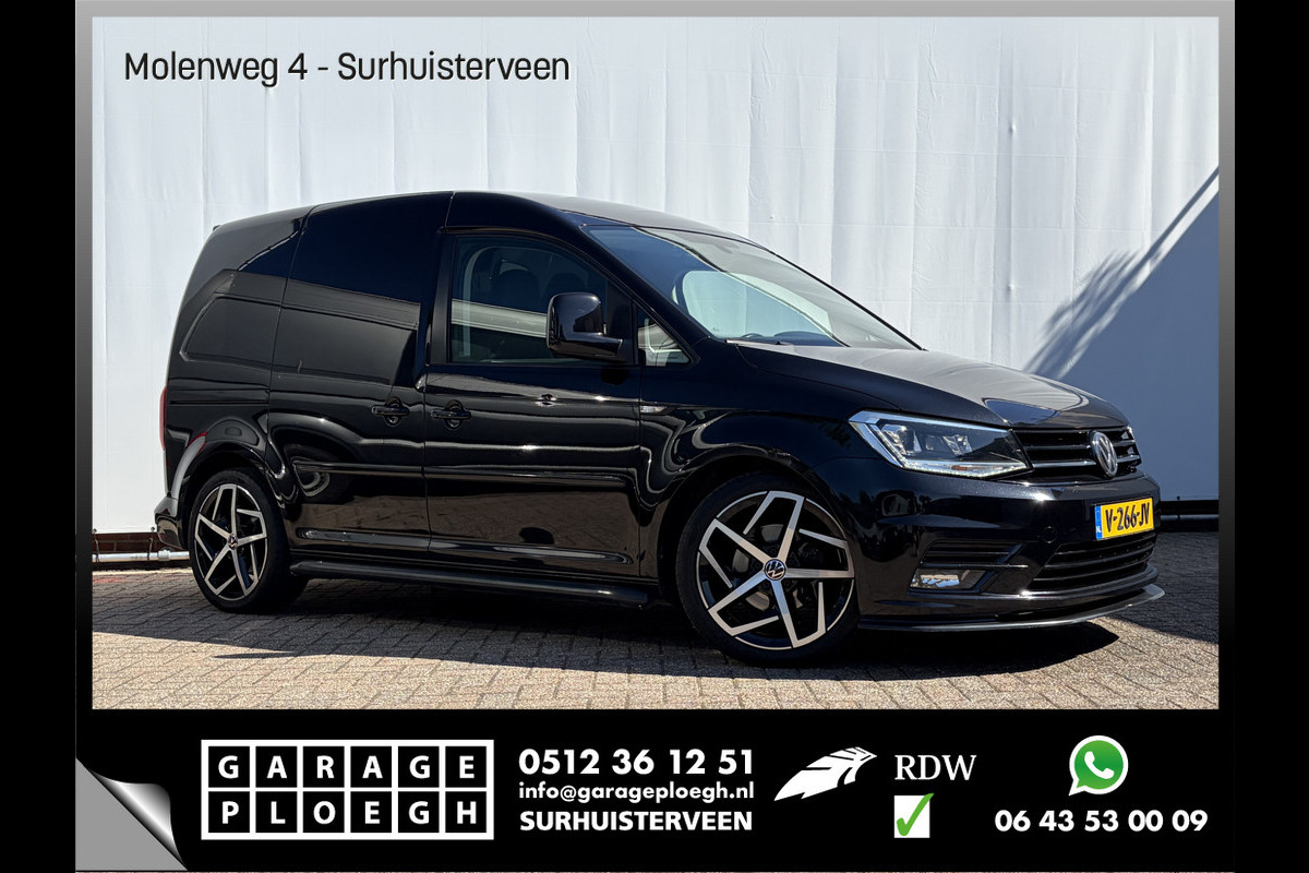Volkswagen Caddy 2.0 TDI L1H1 BMT Marge-GEEN BTW! Trekhaak Leer Adap.Cruise Carplay 18Inch Voll.Onderhoud UITSTRALING!