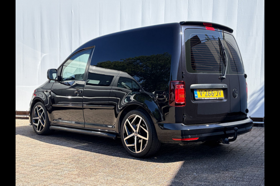 Volkswagen Caddy 2.0 TDI L1H1 BMT Marge-GEEN BTW! Trekhaak Leer Adap.Cruise Carplay 18Inch Voll.Onderhoud UITSTRALING!