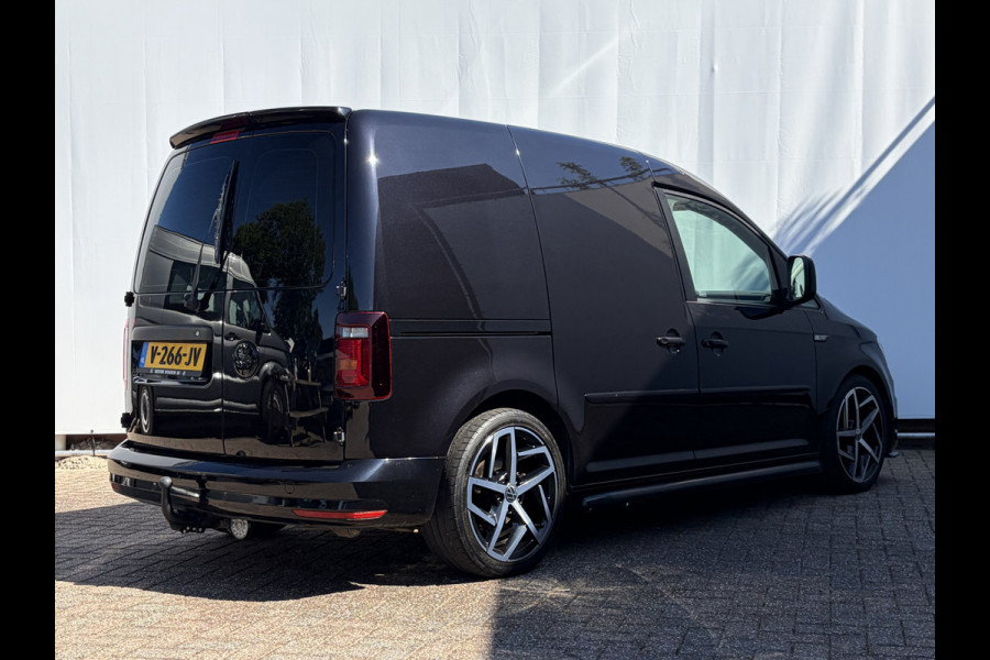 Volkswagen Caddy 2.0 TDI L1H1 BMT Marge-GEEN BTW! Trekhaak Leer Adap.Cruise Carplay 18Inch Voll.Onderhoud UITSTRALING!