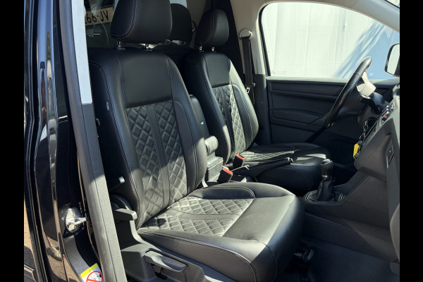 Volkswagen Caddy 2.0 TDI L1H1 BMT Marge-GEEN BTW! Trekhaak Leer Adap.Cruise Carplay 18Inch Voll.Onderhoud UITSTRALING!