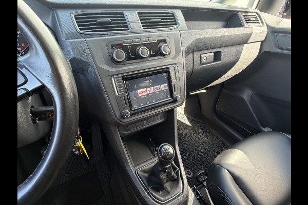Volkswagen Caddy 2.0 TDI L1H1 BMT Marge-GEEN BTW! Trekhaak Leer Adap.Cruise Carplay 18Inch Voll.Onderhoud UITSTRALING!