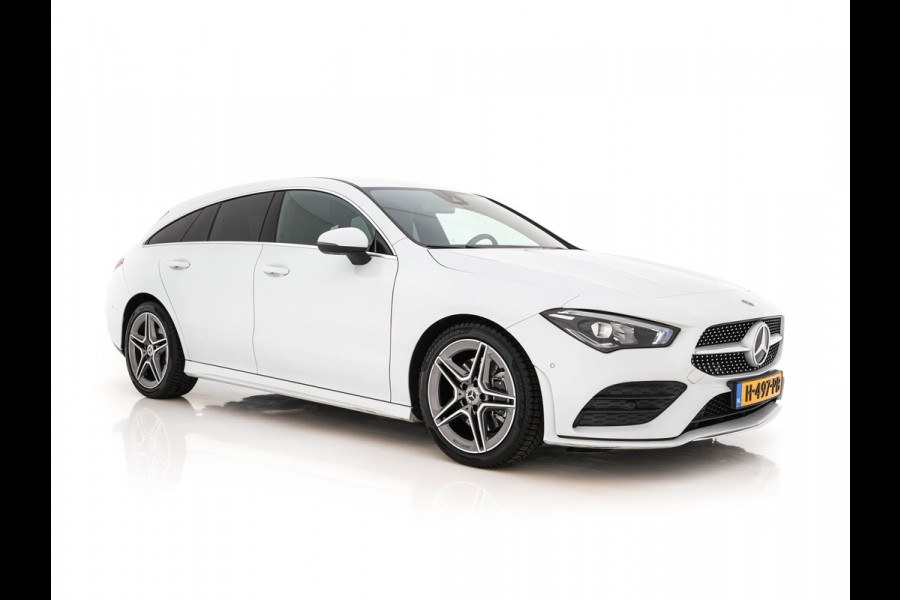 Mercedes-Benz CLA-Klasse Shooting Brake 200 AMG-Sportpack Business Solution (INCL-BTW) Aut. *LEATHER-MICROFIBRE | FULL-LED | HEATED-SPORTSEATS | DIGI-COCKPIT | DAB+ | NAVI-FULLMAP | CAMERA | PRIVACYGLASS | SHIFTPADDLES | 18''ALU*