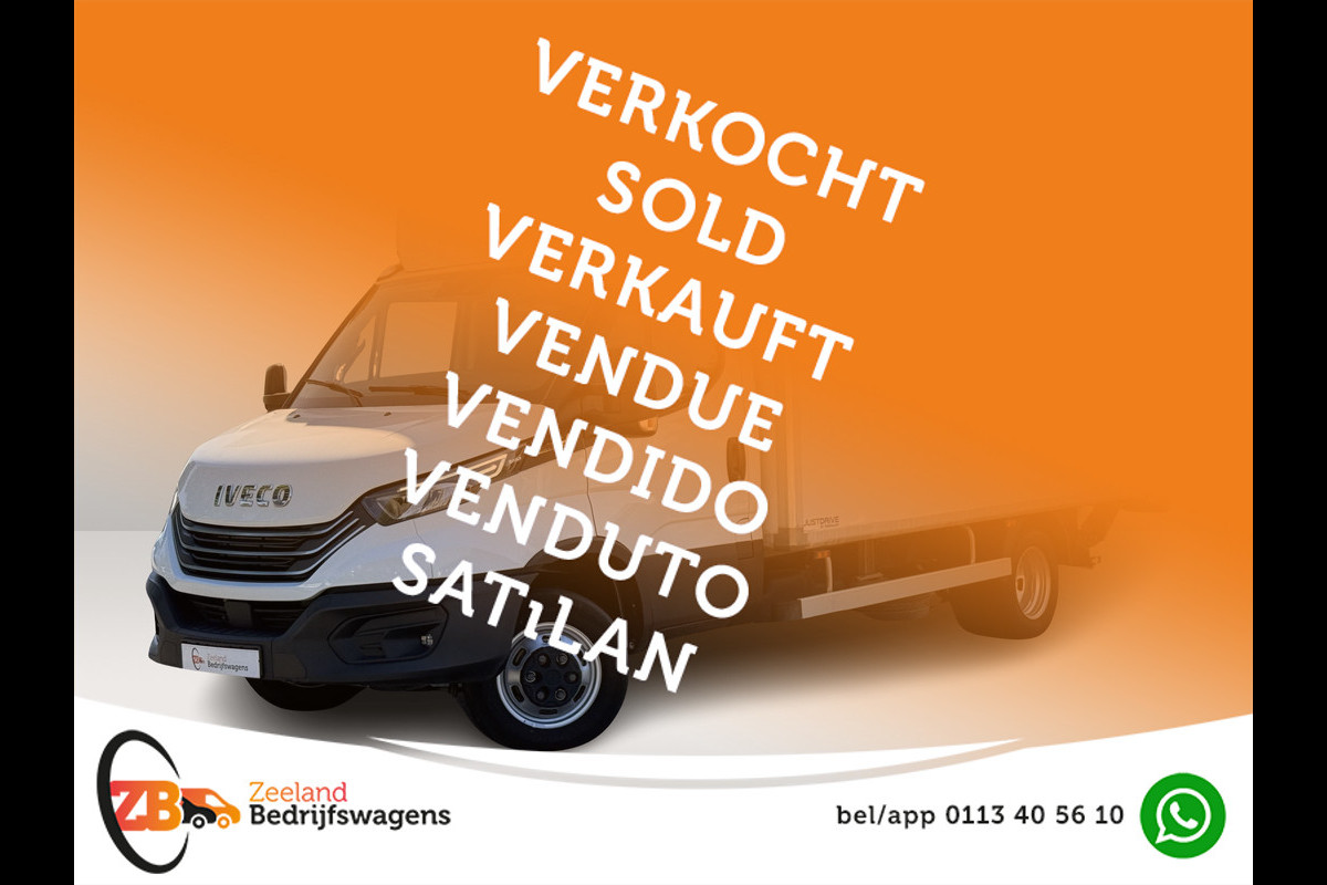 Iveco Daily 35C18H 3.0 Bakwagen met laadklep | Zijdeur | Trekhaak | Dubbel lucht | Navi | Cruisec. | LED