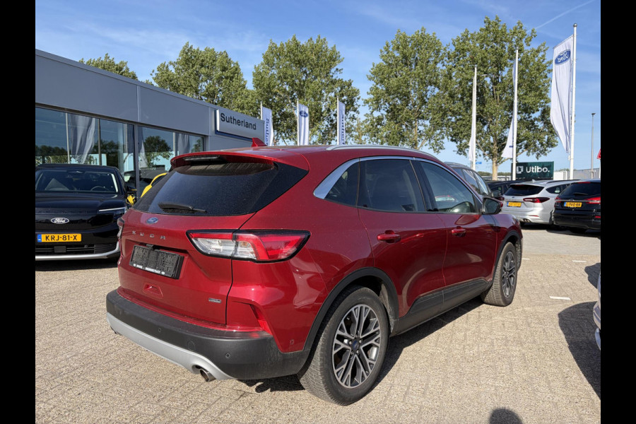 Ford Kuga 2.5 PHEV Titanium X | Wegklapbare trekhaak | Adaptive cruise control | Half leder | Bang&Olufsen | Camera | Dodehoeksensoren | Elektrische achterklep